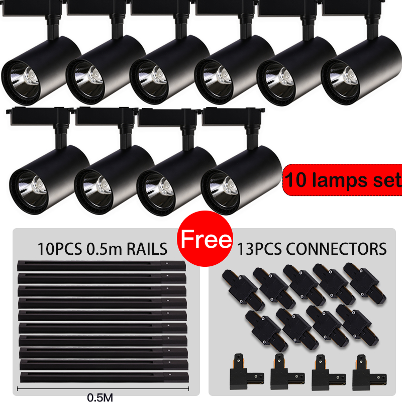 Outdoor Lighting Track - Luz de pista 50W lámpara de
