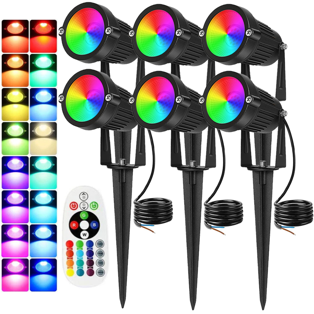 Outdoor Lighting Ip65 - Iluminación de paisaje RGBW, 10W con