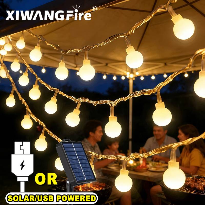 Guirnalda de Luces Solares/USB - Outdoor Lighting And Landscape reseña y precio