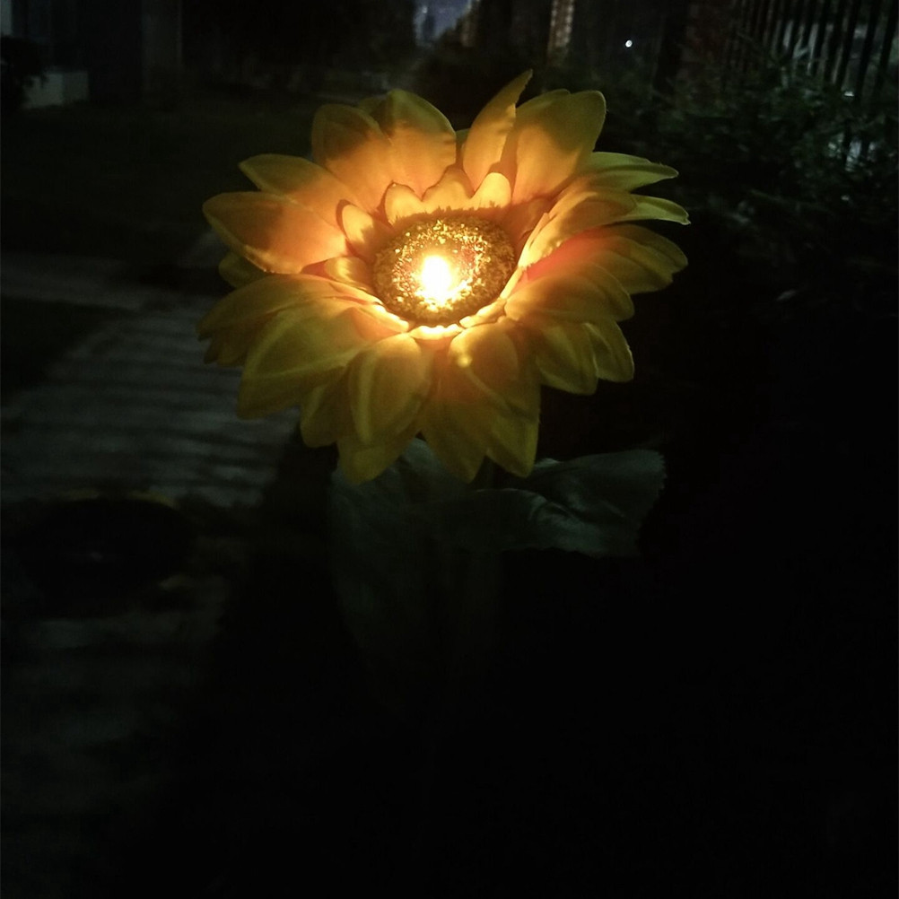 Luces solares LED con forma de - Outdoor Lighting Pathway reseña y precio