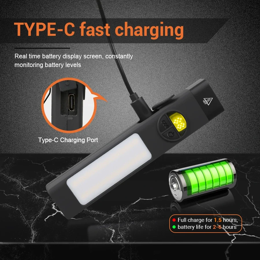 Linterna multifuncional COB +  - Outdoor Lighting Black reseña y precio