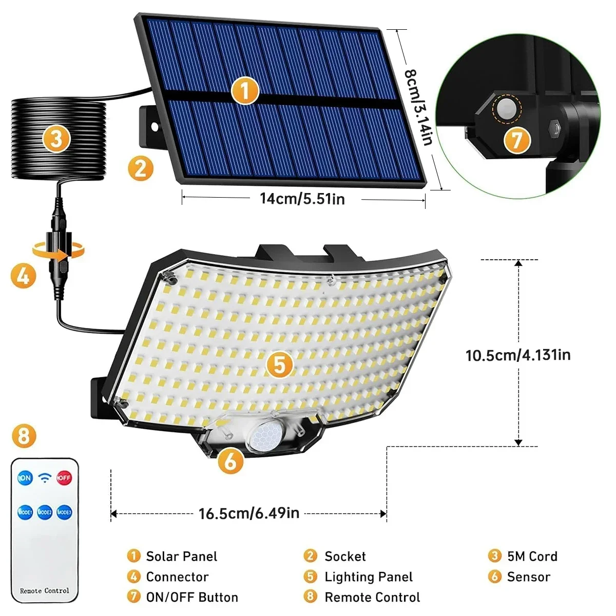 Luces Solares para Exteriores  - Outdoor Lighting Waterproof reseña y precio