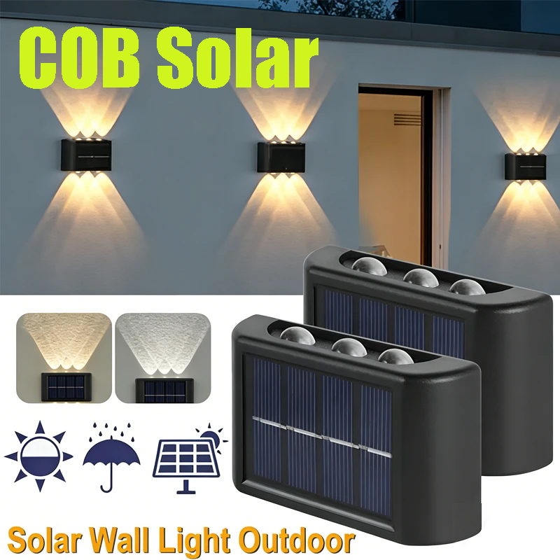 Lámpara Solar COB para Pared,  - Outdoor Lighting And Landscape reseña y precio