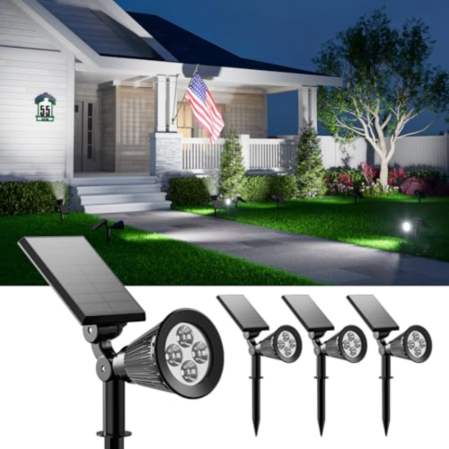 Focos Solares para Exteriores, - Outdoor Lighting And Landscape reseña y precio