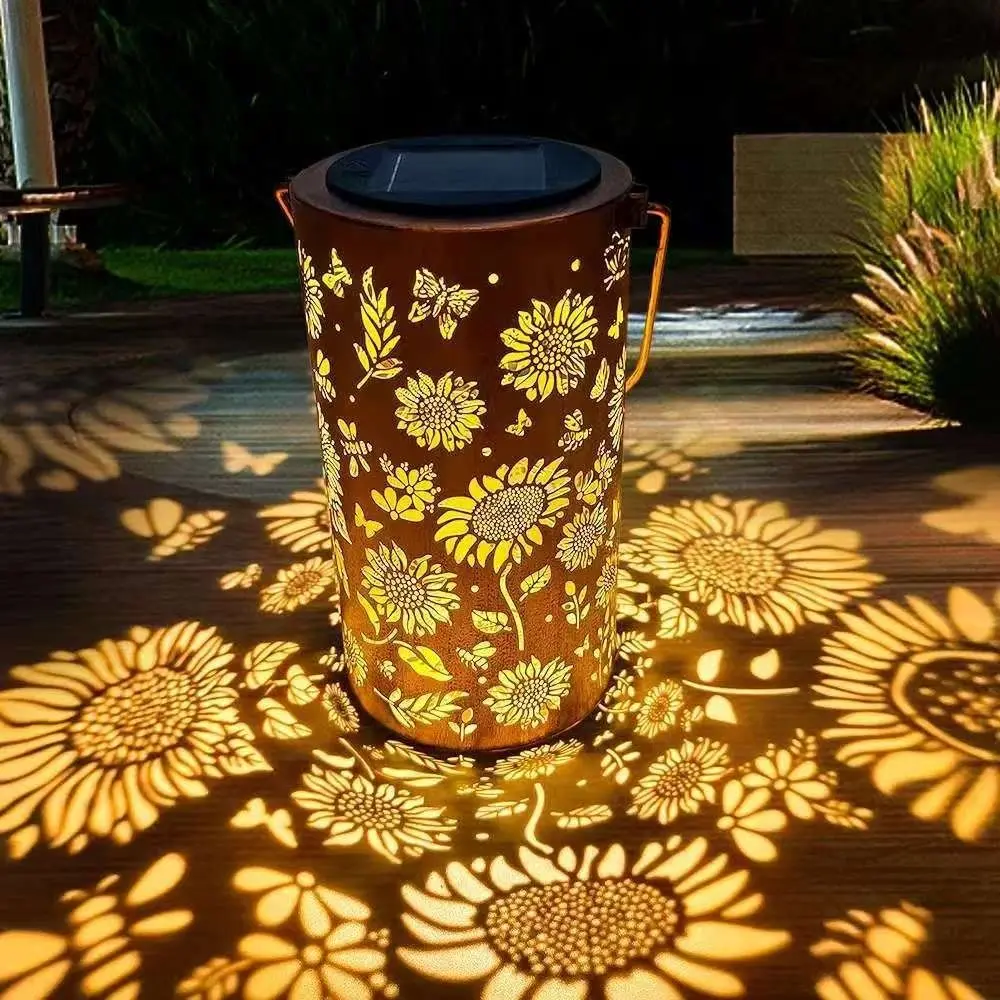 Lámpara Solar de Girasol para  - Outdoor Lighting Pathway reseña y precio