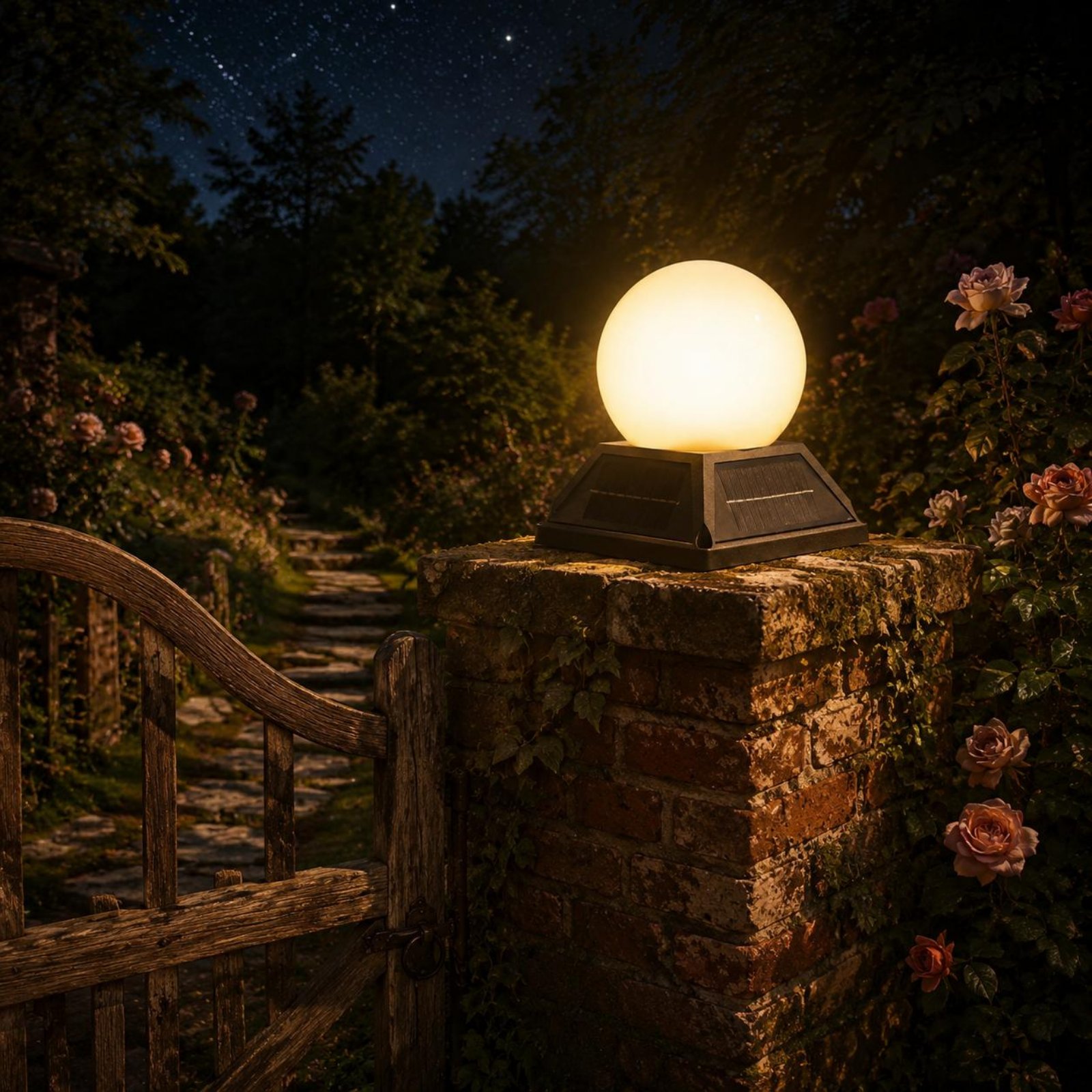 Lámpara Solar para Poste con C - Outdoor Lighting Ip65 reseña y precio