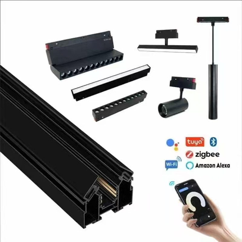 Lámpara LED Magnética de Riel, - Outdoor Lighting Track reseña y precio