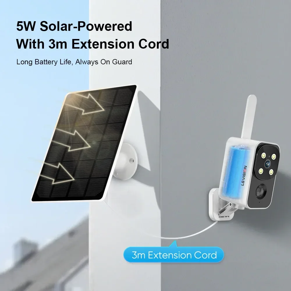 LS VISION cámara Solar para ex - Outdoor Lighting Wireless reseña y precio
