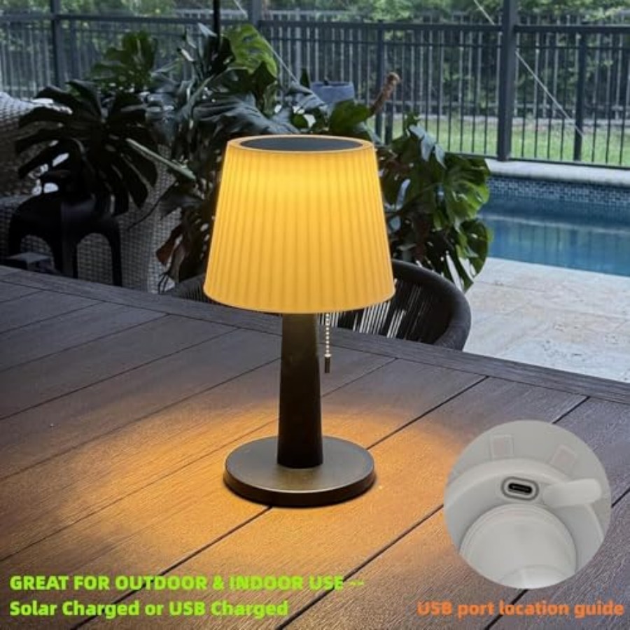 Lámparas Solares de Mesa para  - Outdoor Lighting Waterproof reseña y precio